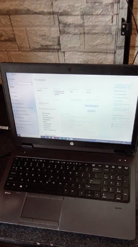 Ноутбук HP ZBook 15 Intel Core i5 8GB SSD 256GB 1