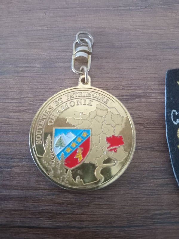 Вышитая эмблема Шамони-Монблан, эмблема Франции, металлический брелок 5