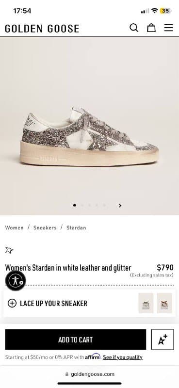 Кроссовки Golden Goose женские 38 размер