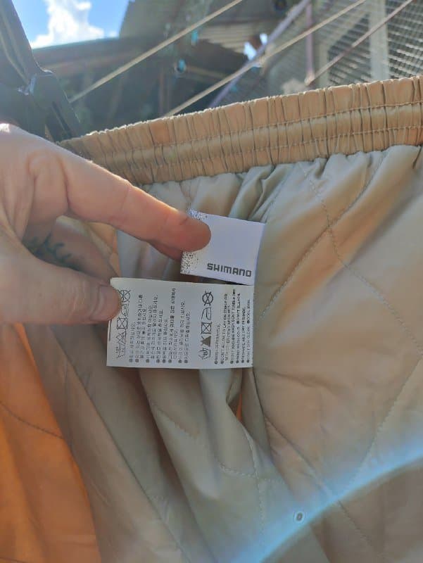 Утепленные водонепроницаемые штаны Shimano Radstep L 6