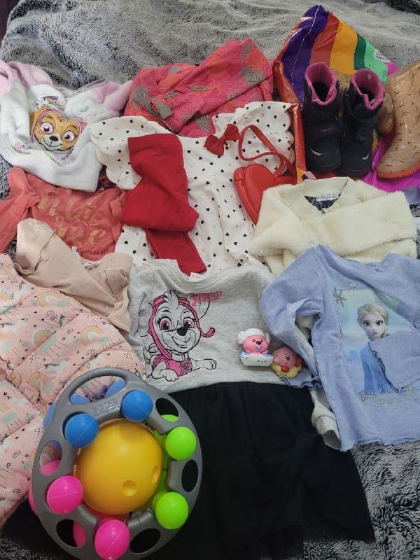 Вещи на девочку 3-4 года, обувь размер 27-28