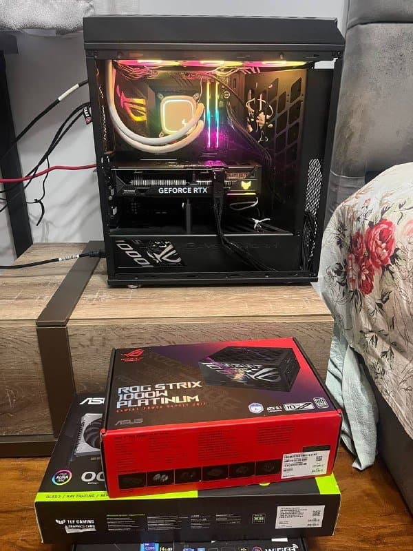 Мощный игровой ПК с видеокартой NVIDIA RTX 4070S