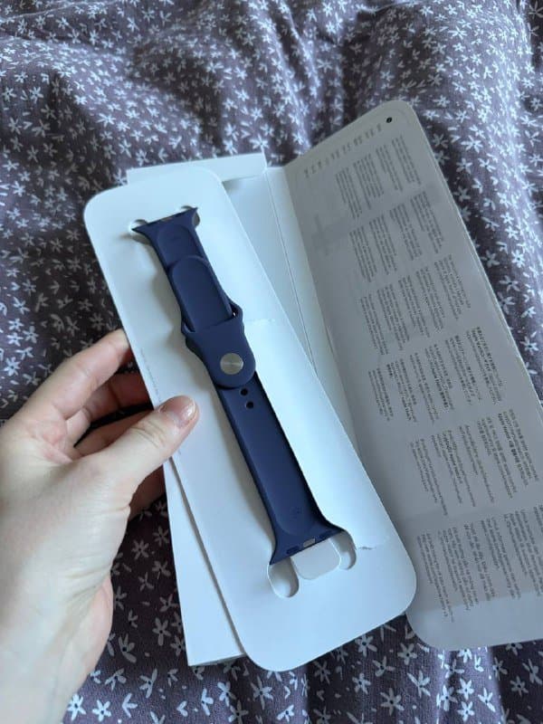 Фиолетовый Apple Watch браслет ремешок 46 мм M L 1