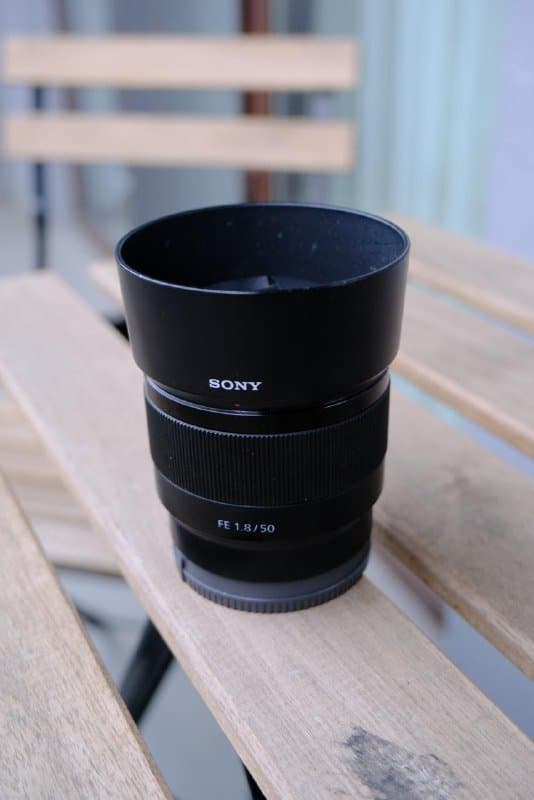 Объектив Sony 50mm f/1.8