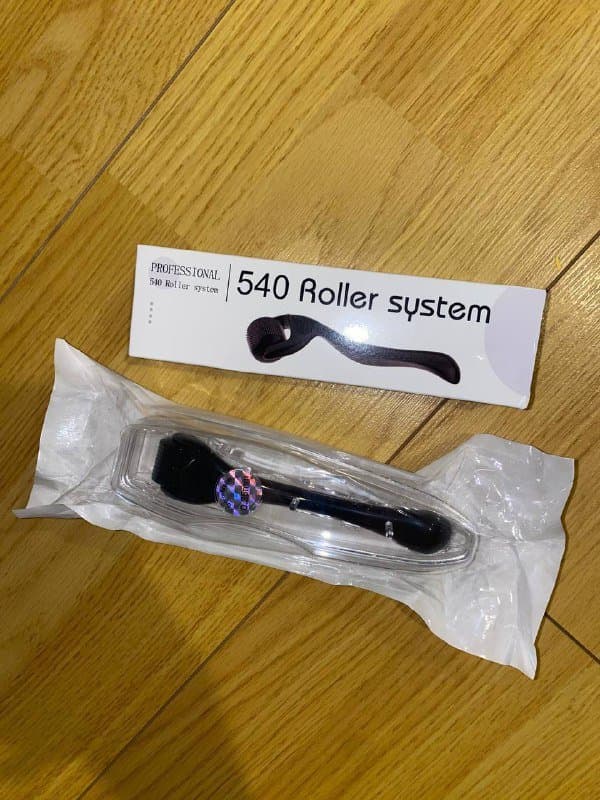 Ролик дермароллер для лица микроигольчатый 1