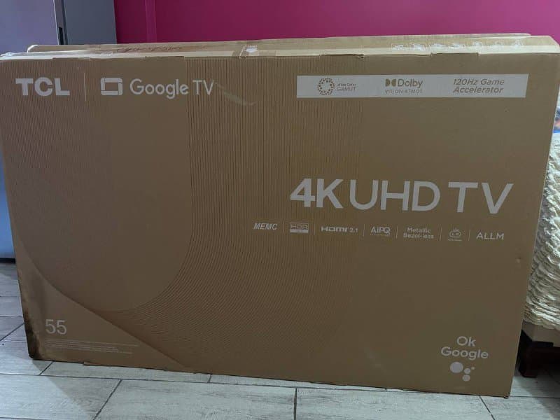 телевизор TCL 55" 4K UHD Google TV 2