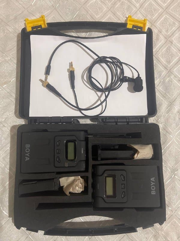Радио-петличка микрофон Boya mono UHF