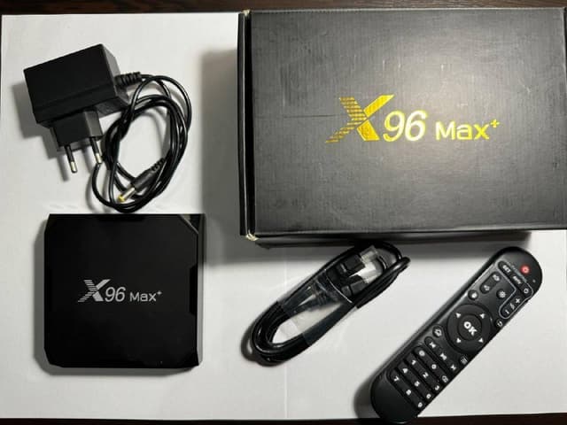 TV приставка X96 Max+ 4Гб ОЗУ 32Гб память