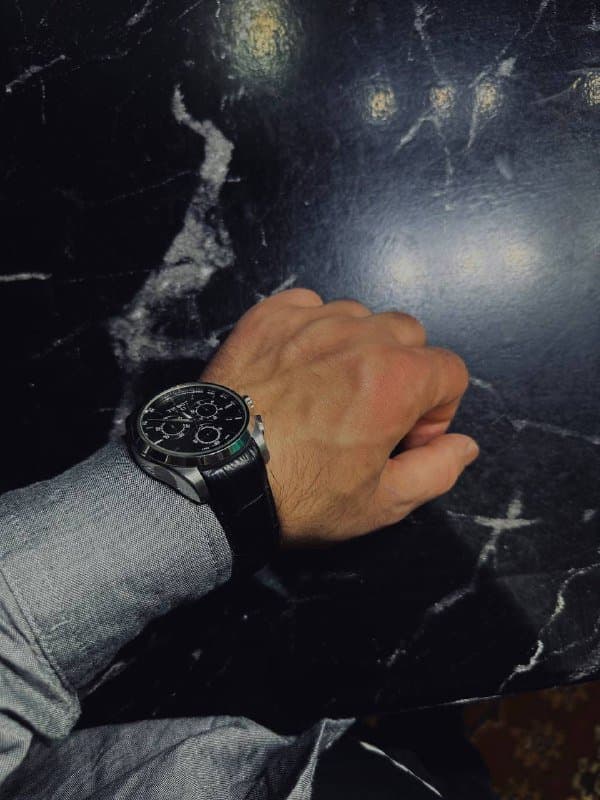 Часы Tissot с кожаным ремешком 5