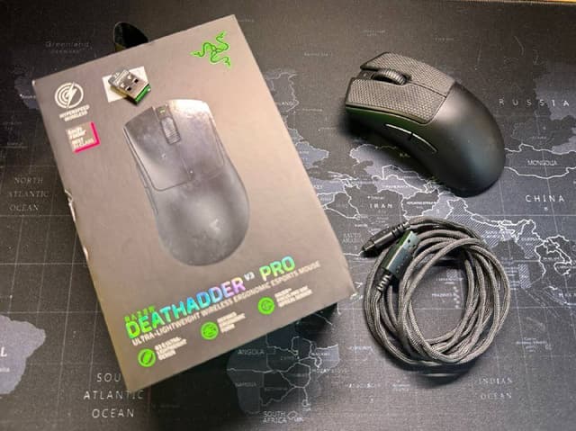 Мышь Razer DeathAdder V3 Pro, Клавиатура Keychron K3 V2