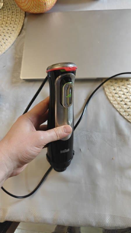 Погружной блендер Braun с кофемолкой и измельчителем