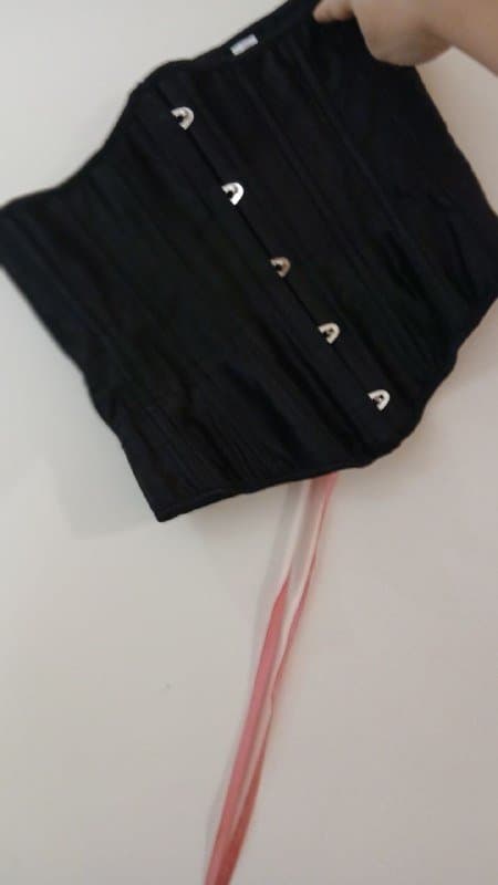 Черный корсет S 3