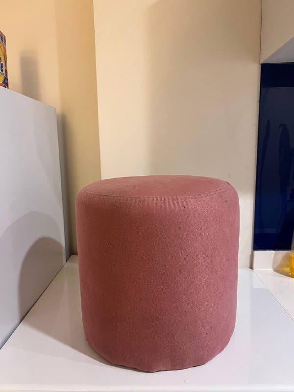 Пуфик розовый 2