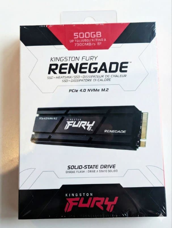 SSD Kingston FURY Renegade 500 ГБ 1