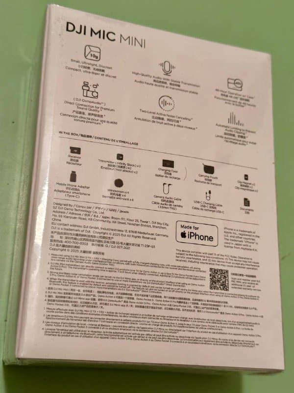 DJI MIC MINI 2 TX, RX, Charging Case Grey 2