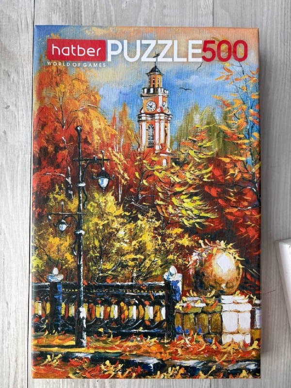 Пазлы 500, 1000, 100 деталей деревянные и картонные 3