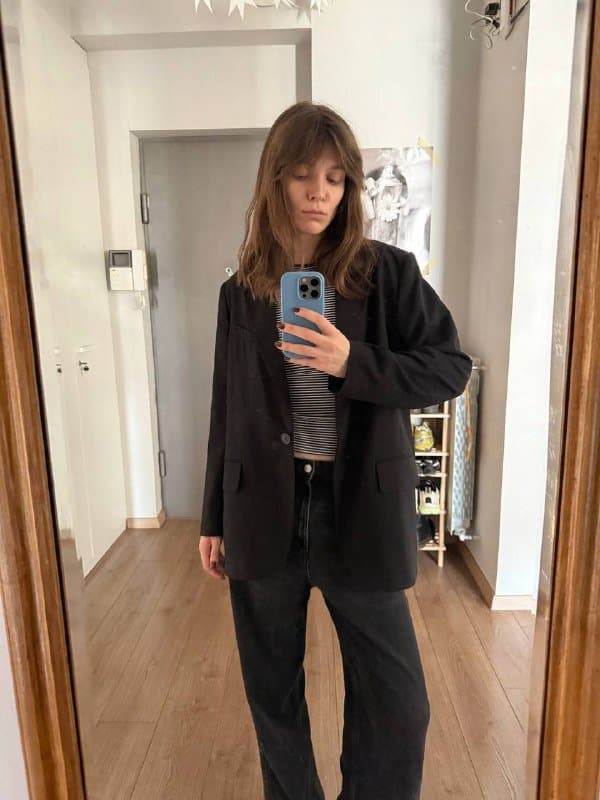 Тренч Zara XS-S, Коричневый тренч L мужской, Пиджак hm L, Стеганая куртка Vans L мужской, Худи Lyle & Scott L мужской 4