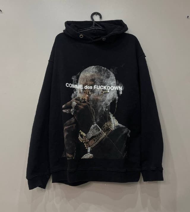 Comme des fuckdown Pop smoke hoodie XL