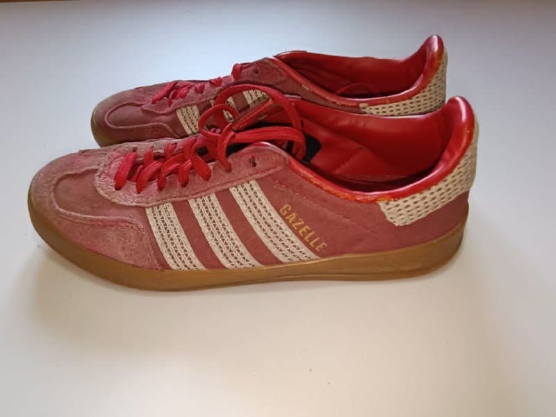 кроссовки Adidas Gazelle, сумка LV женская 5