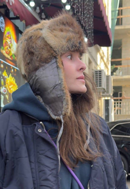 Шапка-ушанка классический советский винтаж натуральный мех