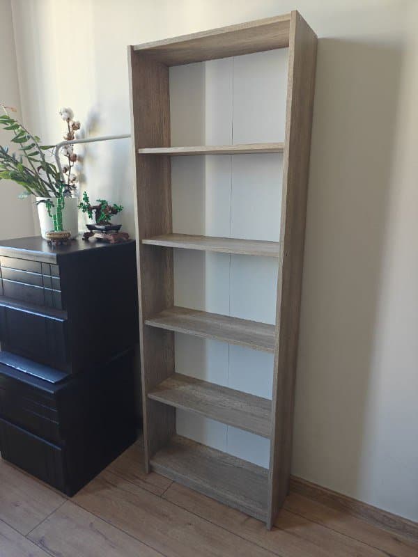 Шкаф книжный белый Jysk, шкаф книжный дерево 2