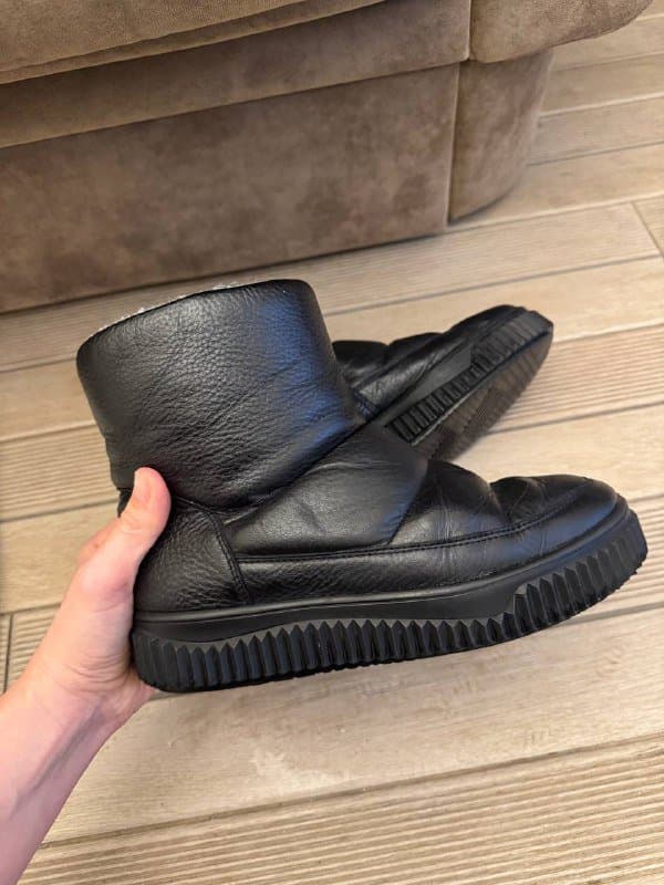 Женские зимние ботинки полусапожки из натуральной кожи 37 размер