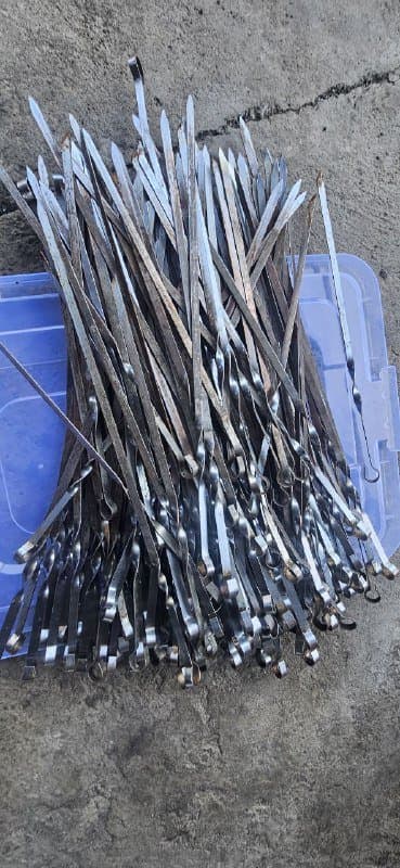 Металлические шампуры длиной 60 см