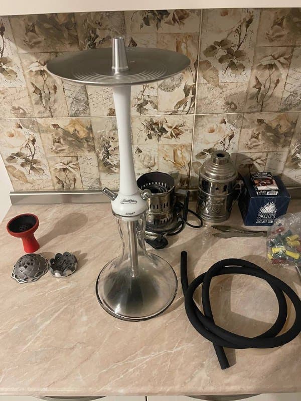 Кальян MattPear нержавейка с комплектом