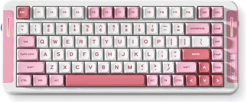 Микрофон fifine am8, Logitech Brio 4k, механическая клавиатура mchose x75 3