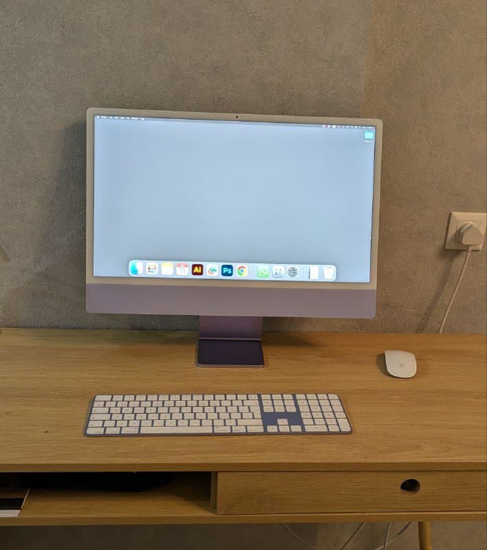 iMac 24" M1 Purple 8 GPU 256 GB моноблок 1