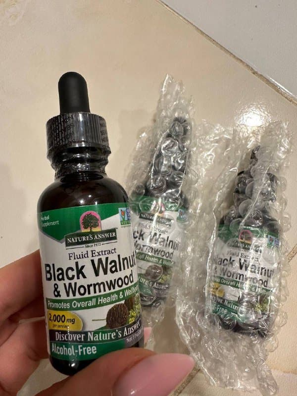 Черный орех экстракт 3 флакона по 25 лари