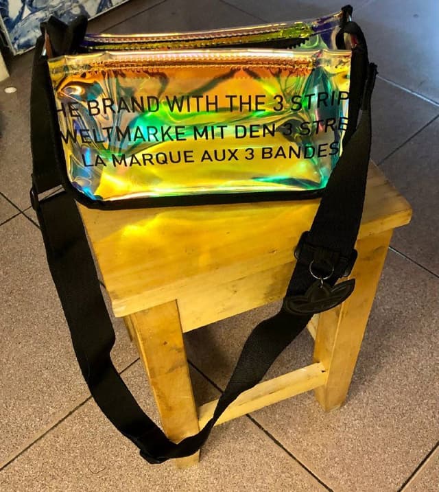 Оригинальная сумка adidas полупрозрачная