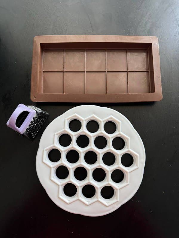 Пельменница, силиконовая форма для шоколада, маленькая терка