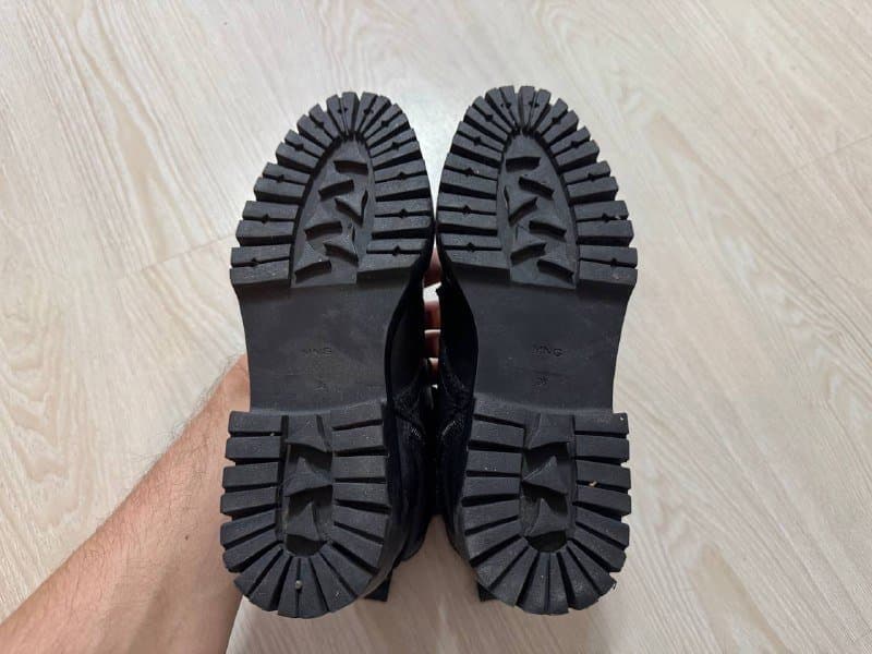 Ботинки Mango из нат. кожи, размер 36 3