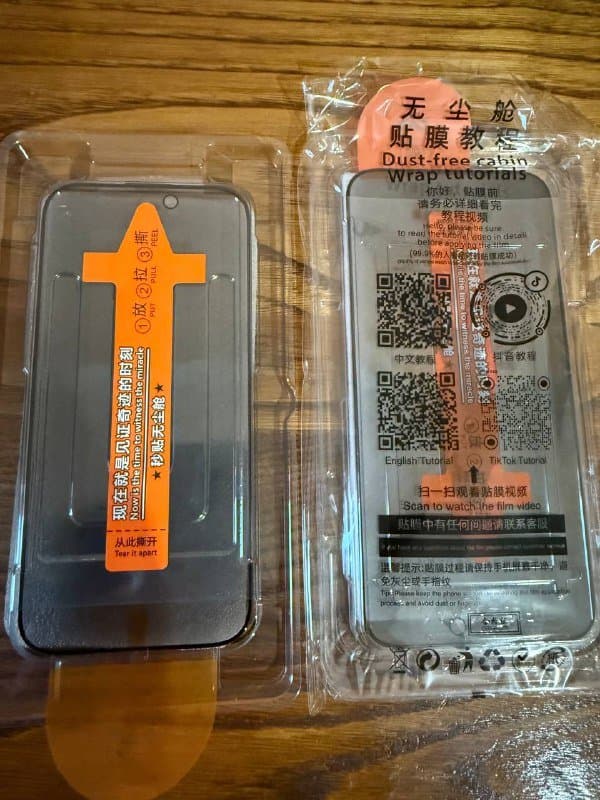 Защитная пленка и закаленное стекло для iPhone 16 Pro, 15 Pro Max 2