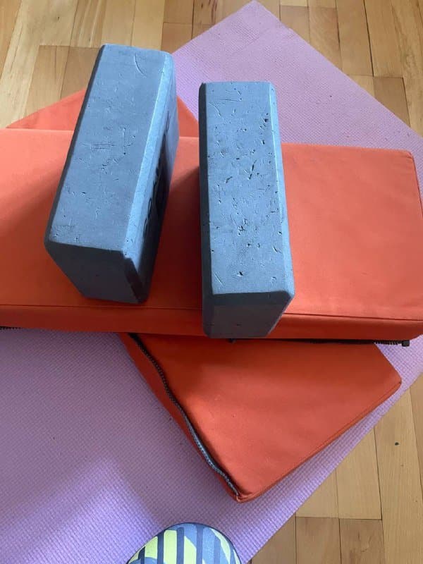 Стул для йоги, подушка для медитации, подставка, ремень, планка 4