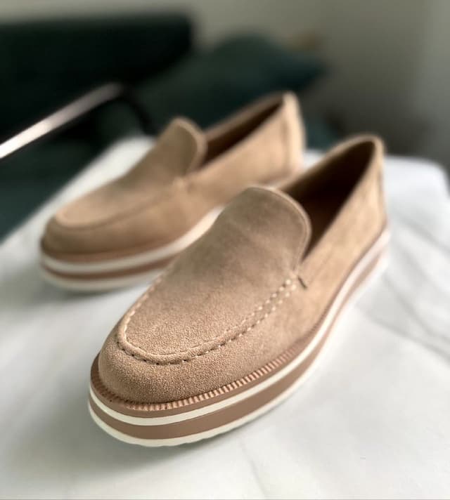 замшевые лоферы женские размер 38