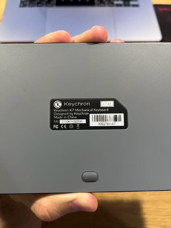 Механическая клавиатура Keychron K7 3