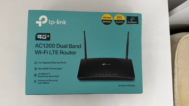 Роутер TP-Link AC1200 Dual Band Wi-Fi LTE
