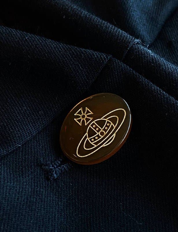 Платье-халат Vivienne Westwood, шерсть, размер 44,S 3