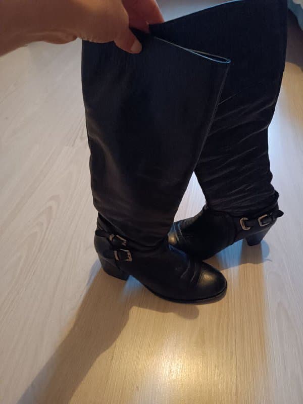 Зимние сапоги из натуральной кожи 37 размер