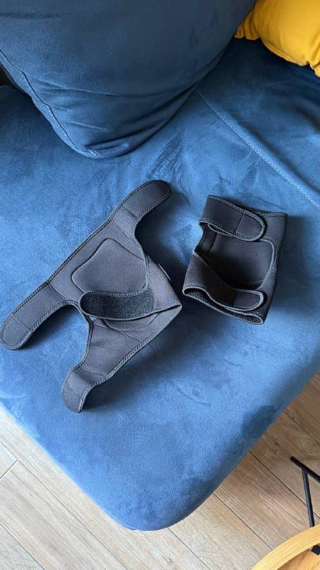 Резиновые мягкие наколенники размер L 2