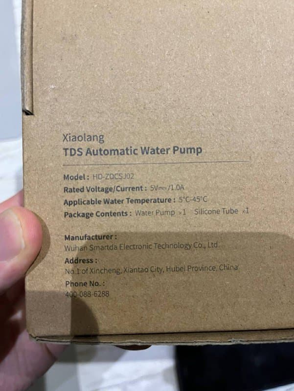 Электрическая помпа Xiaomi 4