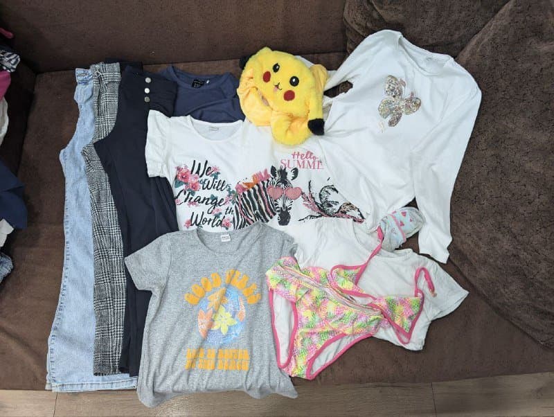 Вещи и обувь на девочку 8-11 лет 6