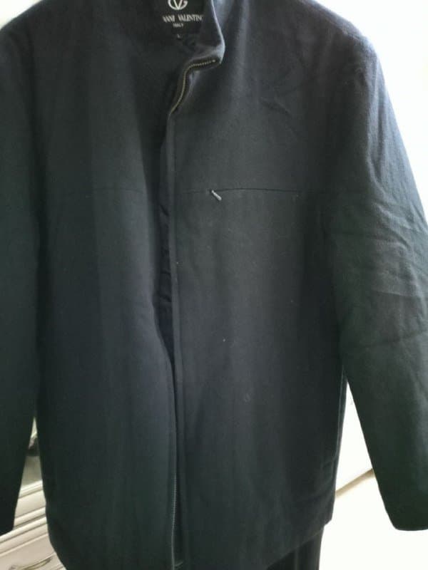 Мужская ветровка Валентино черная, бежевая