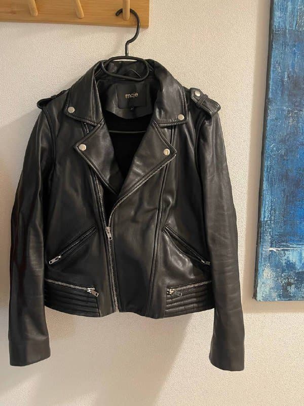 Куртка кожаная maje размер s-m