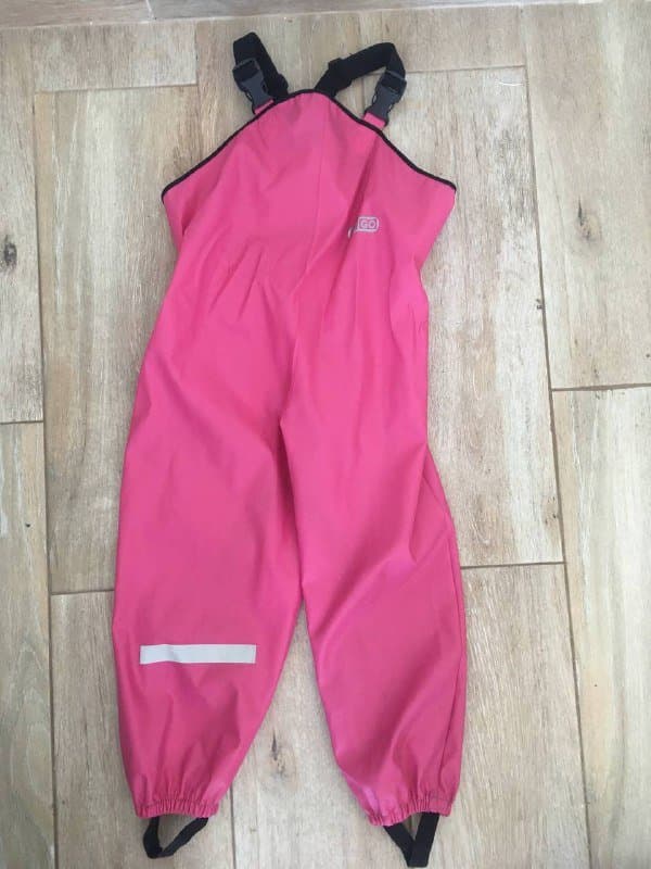 Полукомбинезон детский непромокаемый, штаны детские непромокаемые