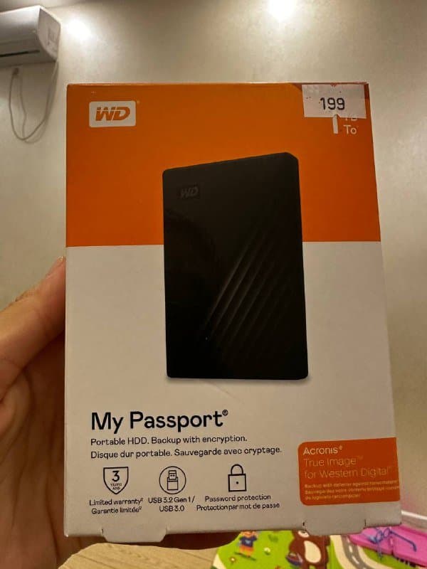 Жесткий диск WD My Passport 1Тб