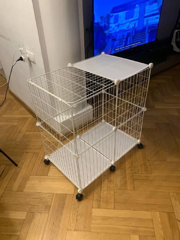 Клетка для животных, сборная 70×70×50 см