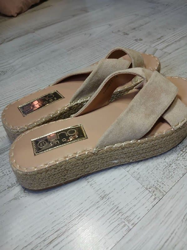 Женская обувь босоножки, сабо, тапки размер 41 замша 4